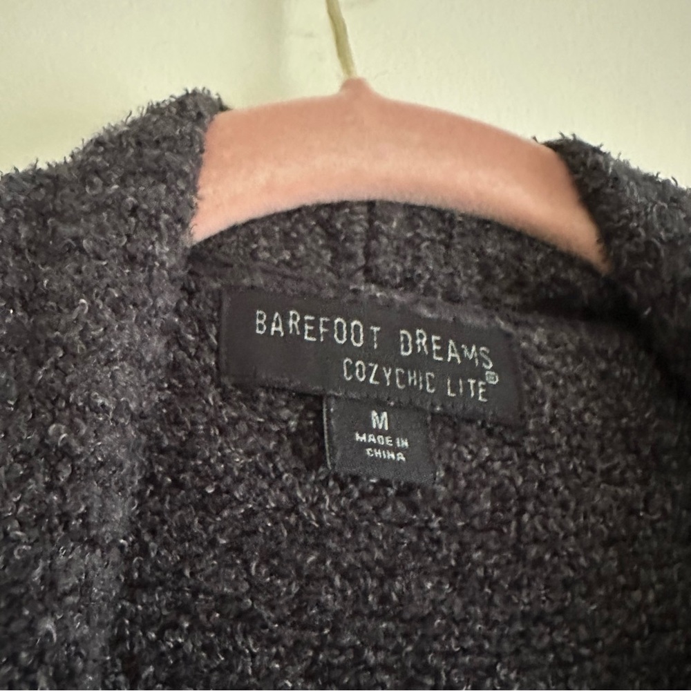 Barefoot Dreams • CozyChic Lite Circle Cardi in Carbon - Picture 6 of 7